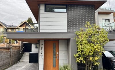 New 700 sq coach house, located in Lower Lonsdale