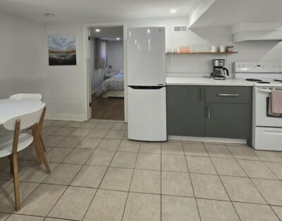 Newly renovated basement suite