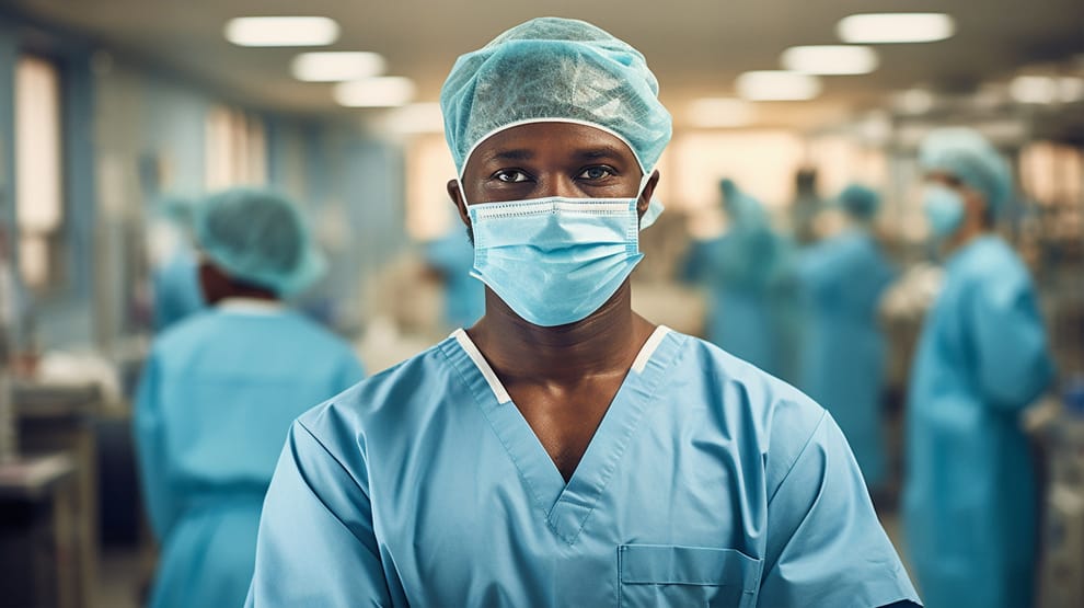 How Travel Nurses Can Avoid Scams When Renting Apartments 3 Travel Nurses Can Avoid Scams - nurse in nose mask