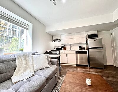 Modern clean Fully FURNISHED 1bdrm wifi , modern condo in great area