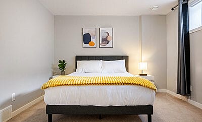 Fully Furnished Modern 1 BDR Suite Near Calgary Airport