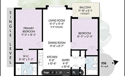 Shared 2 bedroom condo
