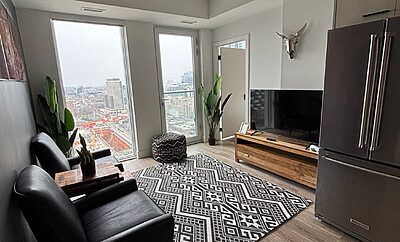 Exclusive 2-Bedroom Corporate Suite in Toronto | Elm Ledbury Building