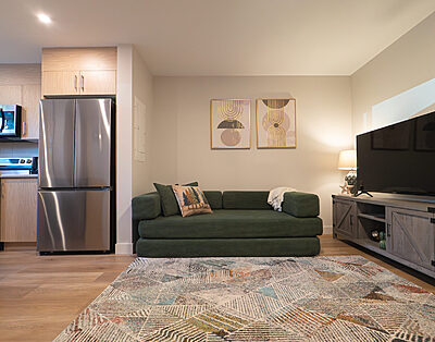 Boutique-Style Private Suite w/ Parking & Kitchen