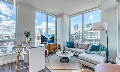 2 Bedroom Corporate Housing Near Downtown Calgary | BLVD Beltline Building