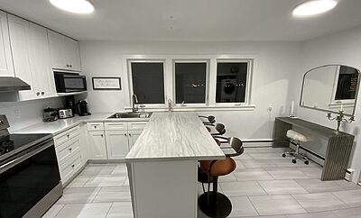 3 bedrooms, full home, 1300 square feet